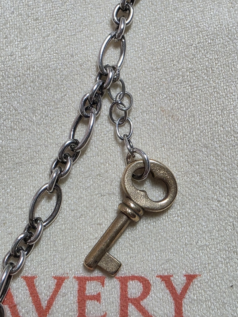 Retired James Avery Love Lock Necklace - Picture 6 of 9